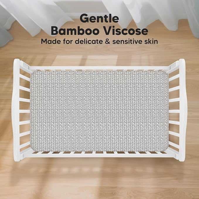 KeaBabies 2-Pack Baby Crib Sheets - Image 2