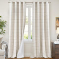 Plaid Patterned Curtains Thermal Insulated by Lajode
