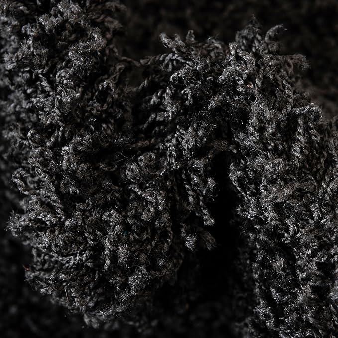 Unique Loom Solid Shag Collection Area Rug - Image 6