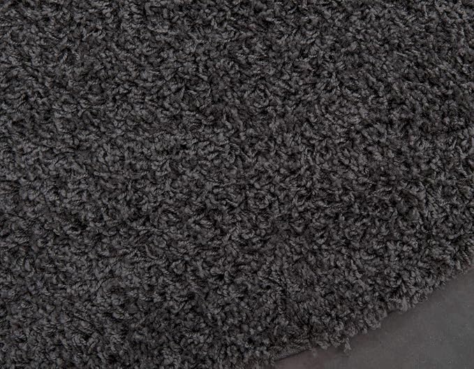 Unique Loom Solid Shag Collection Area Rug - Image 9
