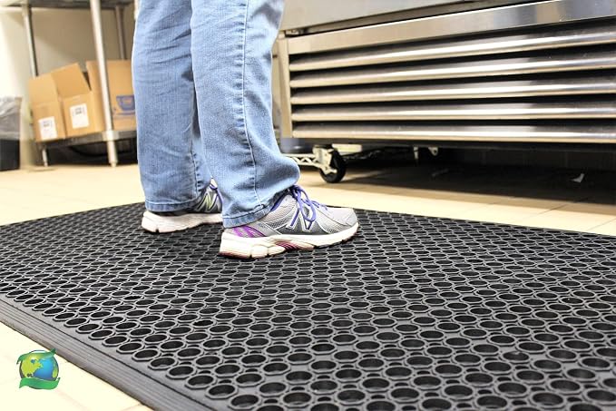 Envelor Anti Fatigue Rubber Floor Mat Non-Slip Restaurant Mat - Image 8