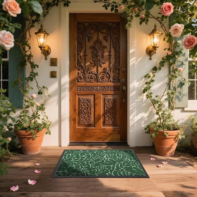 Yimobra Door Mat Outside Entrance 29.5x17, Waterproof Sturdy Outdoor Mats - Image 7