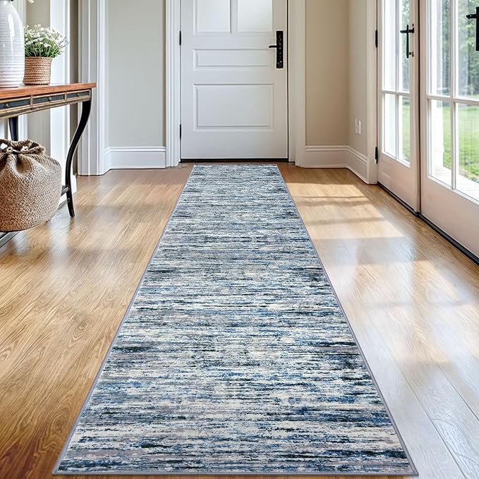 Modern Abstract Runner Rug 2x12 by lansny
