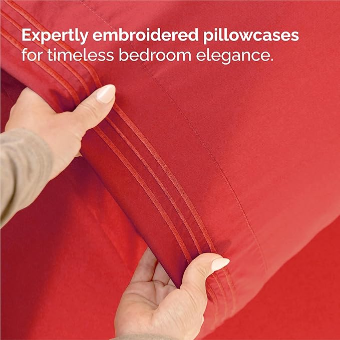 King Size 4 Piece Sheet Set - Image 6