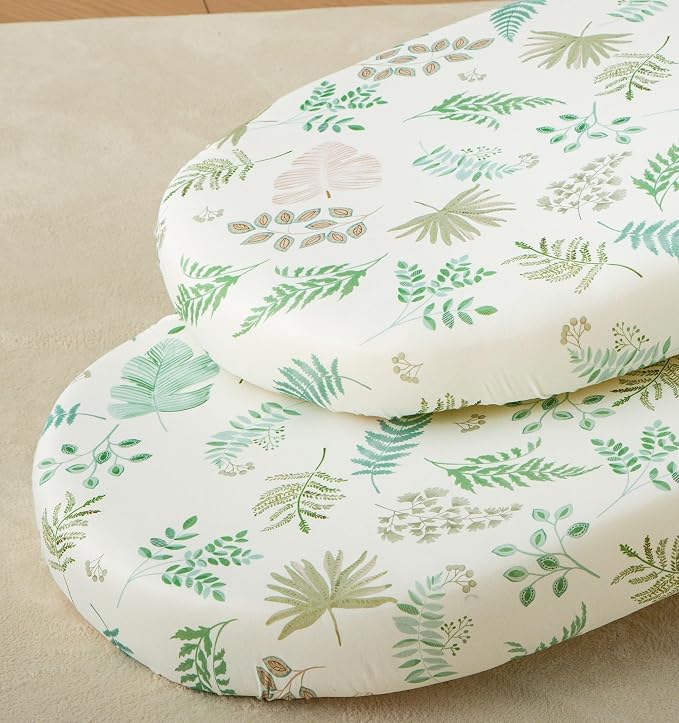 SDY Jersey Bassinet Sheets for Baby Boys and Girls, 32 "x 16 "x 4", 2 Pack - Image 9