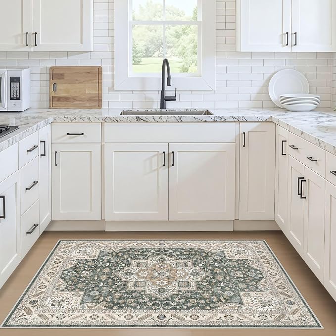 Vintage Living Room Area Rug 3x5 - Image 2