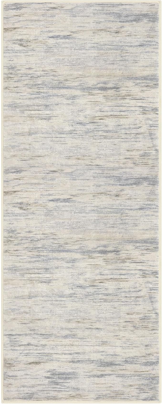 2x5 Modern Abstract Runner Rug for Hallway, Non-Shedding Washable Rug for - Image 8