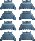 IR Imperial Rooms 8 Pack California King Quilt Bedding Set by IRImperialRooms