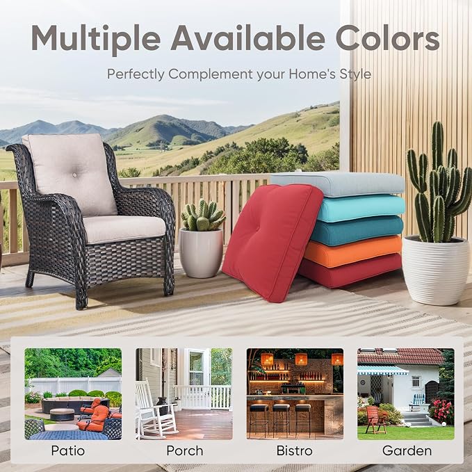 10-Piece Outdoor Patio Cushion Set - Image 4
