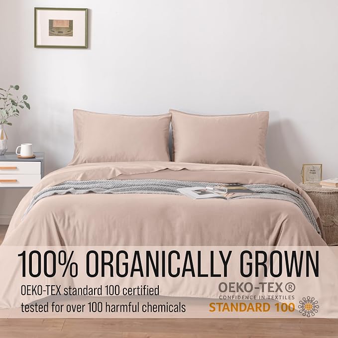 Bella Coterie Luxury Bamboo Viscose Queen Size Sheet Set | 100% Organically - Image 4
