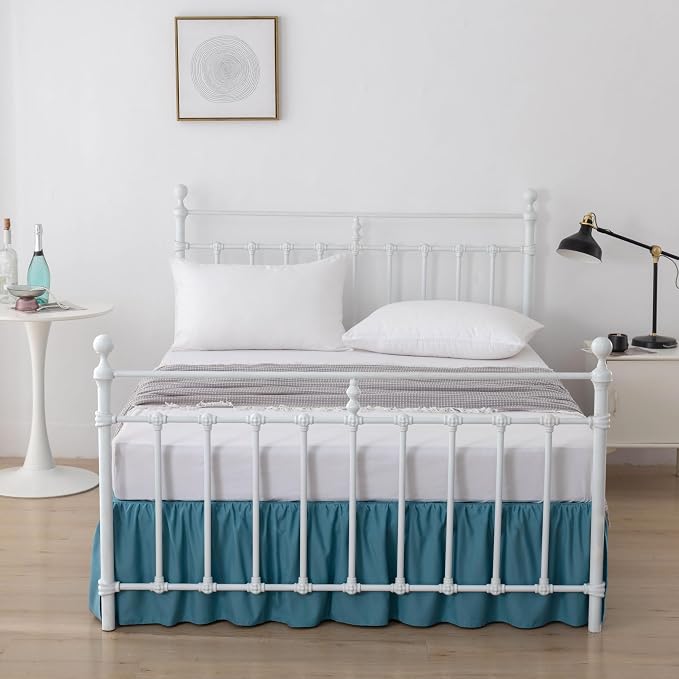 Bed Skirt Queen Size Ruffled Bed Skirt - Image 5