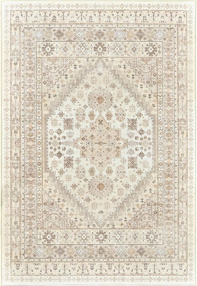 zesthome 6x9 Area Rug, Super Soft Washable Rugs - Image 2