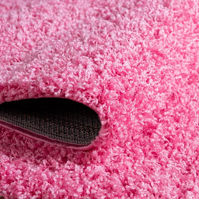 Unique Loom Solid Shag Collection Area Rug - Image 6
