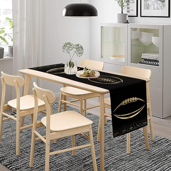 American Football Table Runner Sport Game Days Seasonal Table Runner Soccer - Image 3