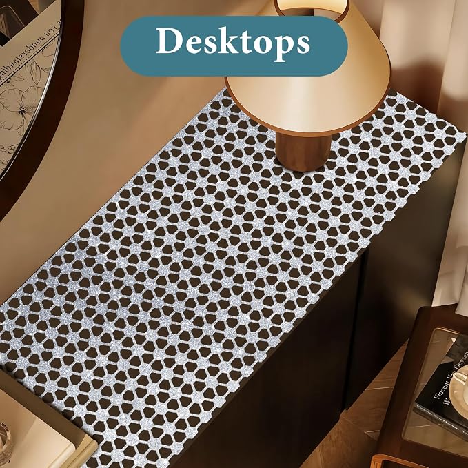 Drawer and Shelf Liner for Kitchen Cabinet: 12 in X 20 Ft Non Slip Waterproof - Image 9