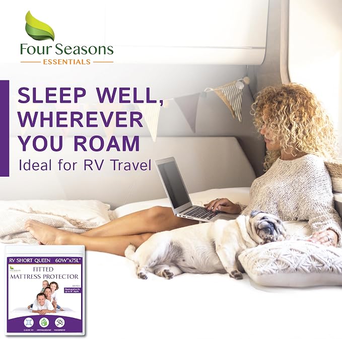 RV Short Queen Mattress Protector – Mattress Cover - Image 6
