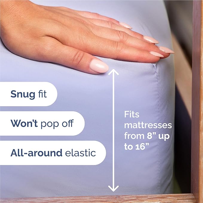 Twin XL Size 3 Piece Sheet Set - Image 3