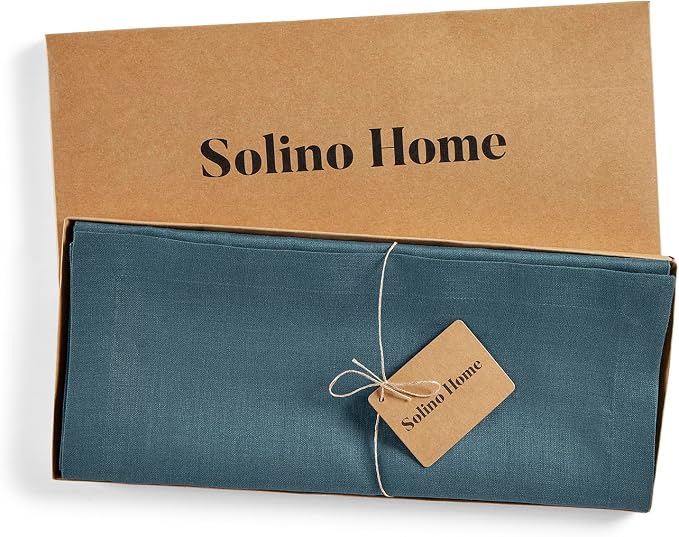Solino Home Linen Table Runner 72 Inches Long - Image 4