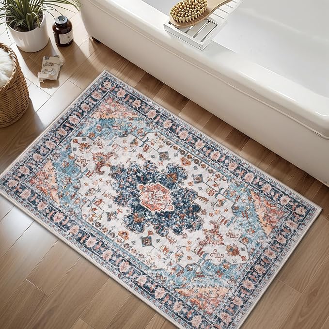 Tangsoo Vintage Rug 2x3 Washable Rug - Image 2