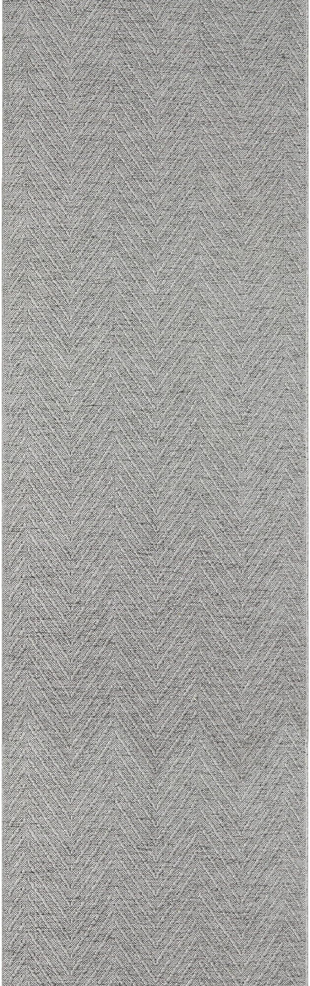 TOWN & COUNTRY BASICS Pax Herringbone Textured Solid Everwash® Washable Runner by TOWN+%26+COUNTRY+BASICS