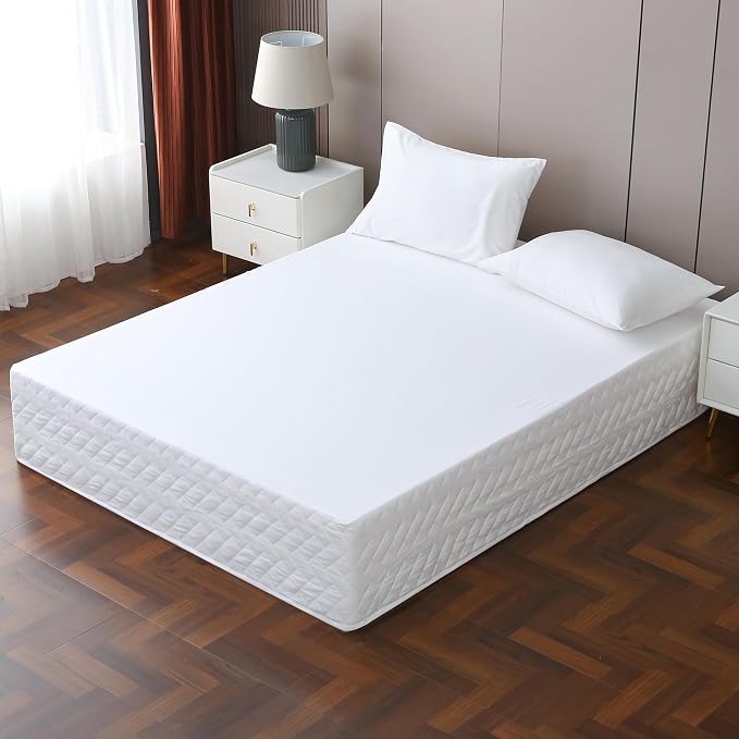 Queen Bed Skirt-Box Spring Cover - Image 6