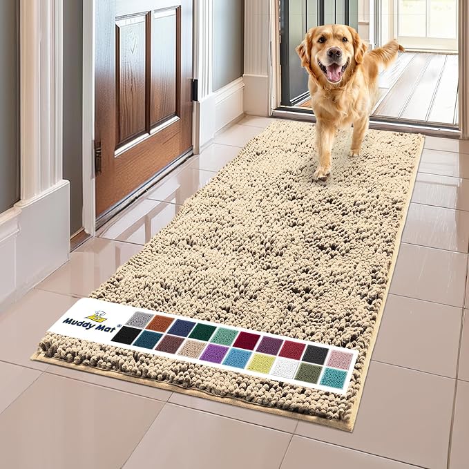 Muddy Mat® Shown on TV – Super Absorbent Microfiber Dog Door Mat by MuddyMat%C2%AE