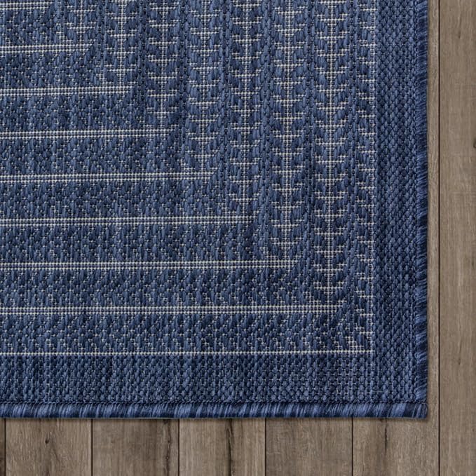Adiva Rugs Outdoor Indoor Area Rug, Weather Resistant, Stain Resistant Floor Mat - Image 7