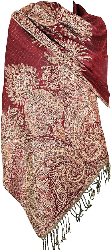 Achillea Big Paisley Pashmina Shawl Wrap by Achillea