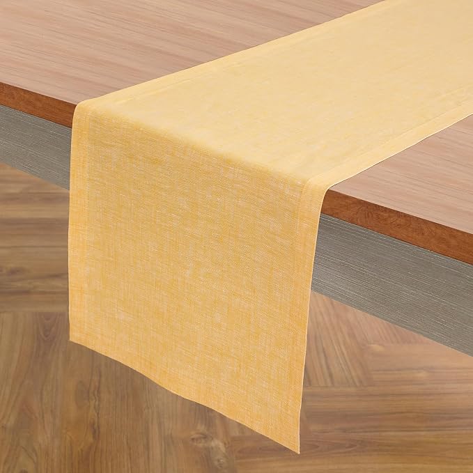 Solino Home Linen Table Runner 120 Inches Long by SolinoHome