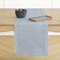 Solino Home Linen Dusty Blue Table Runner 36 Inches by SolinoHome