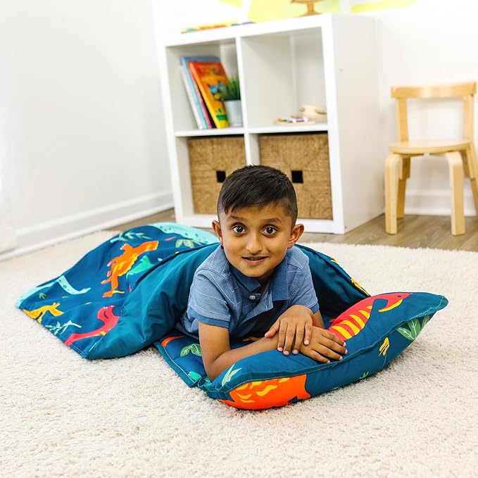 Wildkin Kids Microfiber Nap Mat – Soft Sleep Mat - Image 2