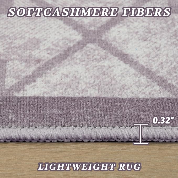Area Rugs 6x9 Washable Rug, Non-Slip Rugs - Image 6