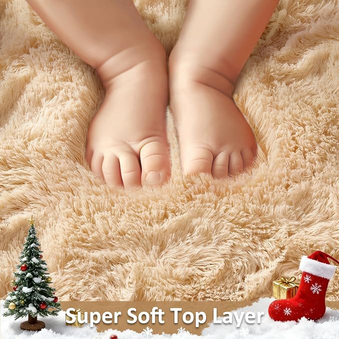 Ophanie 2x8 Runner Rug for Hallway, Upgrade Non-Slip Fluffy Soft Bedside Rugs - Image 3