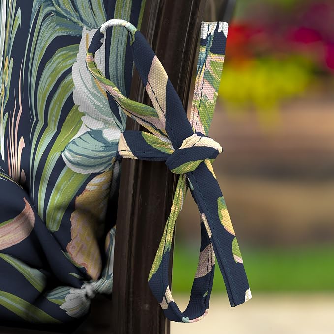 Arden Outdoor Midback Chair Cushion, 18 x 16.5, Rain-Proof, Fade Resistant - Image 7