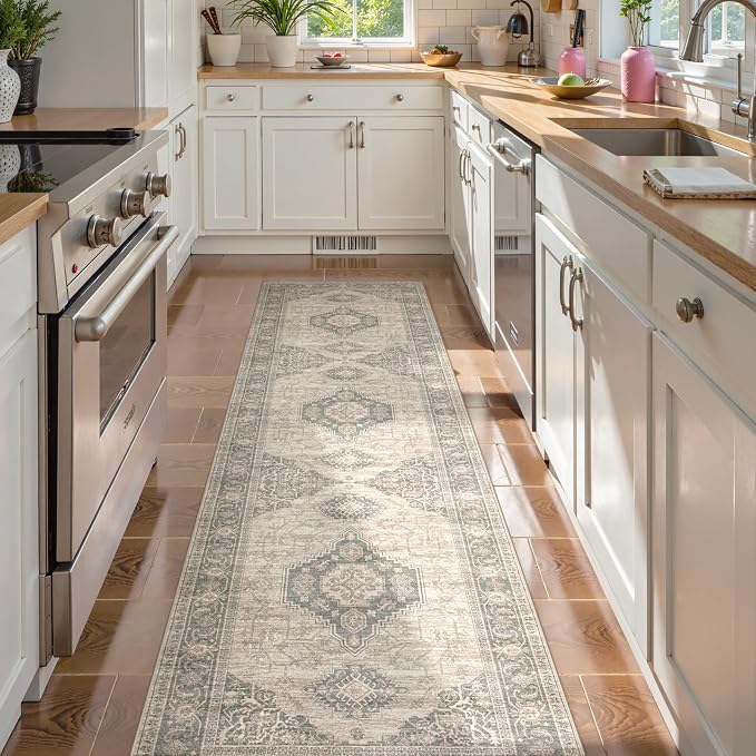Lahome Oriental Washable Runner Rug Non Slip, 2x7 Rug Runners by Lahome