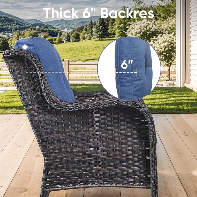 Patio Chair Cushions 4 Packs - Image 3