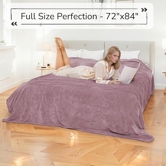 Electric Heated Blanket 72"x84" Full Size - Image 3