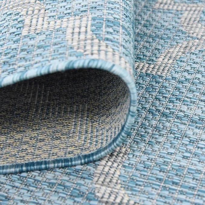 Unique Loom Outdoor Trellis Collection Area Rug - Image 6