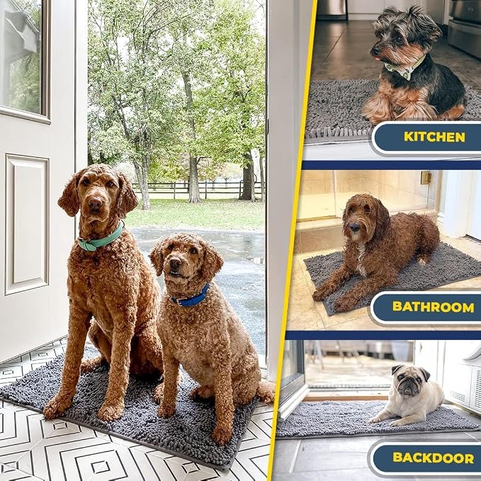 Muddy Mat® AS-SEEN-ON-TV Highly Absorbent Microfiber Door Mat and Pet Rug - Image 7