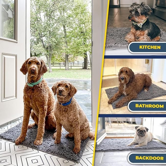 Muddy Mat® Shown on TV – Super Absorbent Door Mat Indoor, Microfiber Quick Dry - Image 7