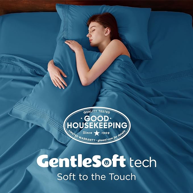 Bedsure Deep Pocket Full Size Bed Sheets Set - Image 5
