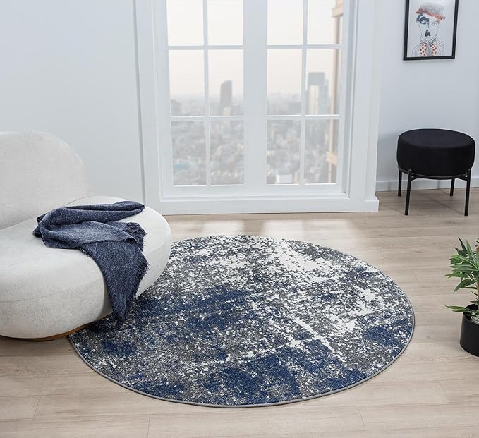 Keen Home Design Area Rugs - 10ft Round Non-Shedding by KeenHomeDesign