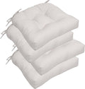RACE LEAF Patio Chair Cushions 19x19 Inch 4 Pack, Thickened Outdoor Seat by RACELEAF
