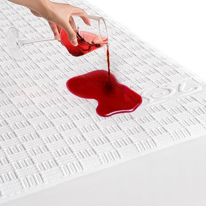GRT Queen Waterproof Mattress Protector, Rayon Made from Bamboo Mattress Cover by GRT