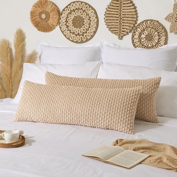 Kevin Textile 20x54 Inch Long Body Lumbar 1 Pack Boho Decorative Throw Pillow - Image 2