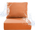 6 inches Thicker Outdoor Chair Cushions Set- 24" *24" *6" Waterproof Patio by Artfurniz