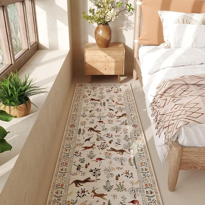Rugcomf Runner Rug for Kitchen Rug Non Slip 2'x6' Washable Rugs - Image 5