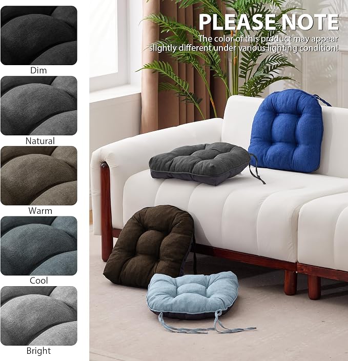 Chair Cushions for Dining Chairs, Seat Cushions for Kitchen Chairs, Indoor Seat - Image 7
