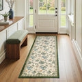 jinchan Elora 2x5 Floral Runner Rug by JINCHAN