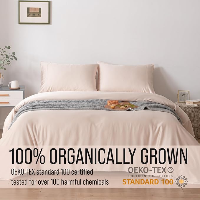 Bella Coterie Luxury Bamboo Viscose King Size Sheet Set | 100% Organically - Image 4
